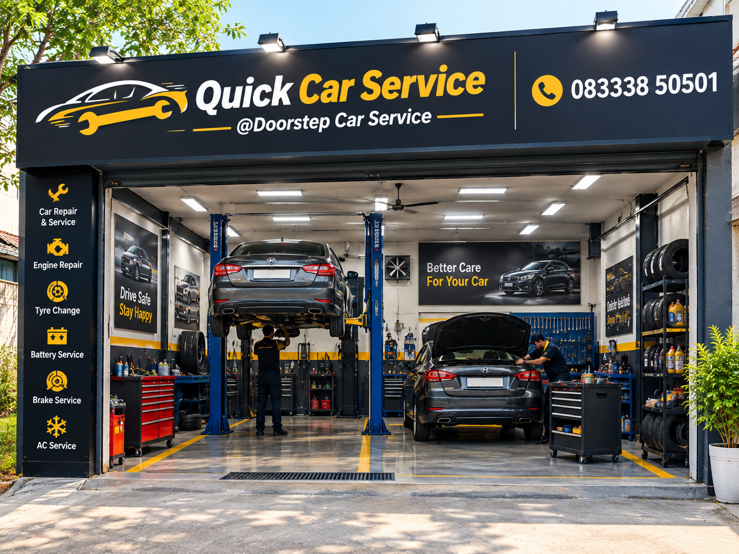 Quick Car Service Hyderabad
